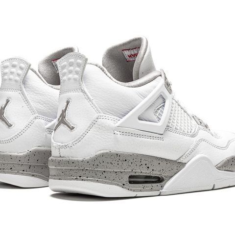 Air Jordan 4 deals Retro GS (*White Oreo*)