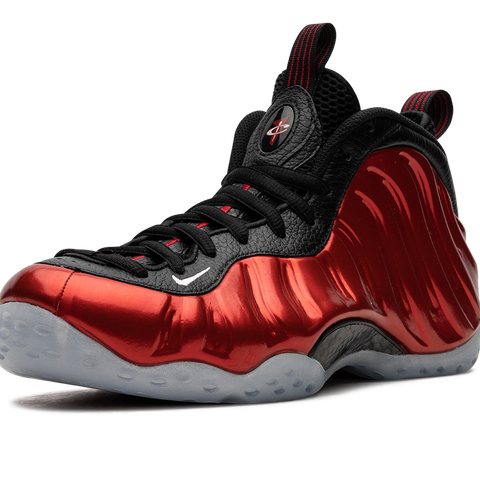 Air foamposite one metallic red online