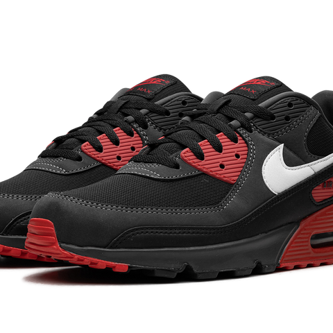 Red nike air max 90s online