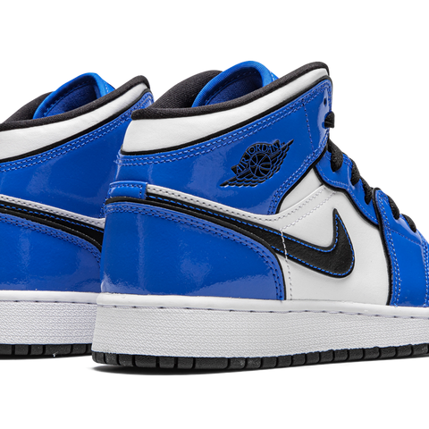 Nike Air Jordan Mid SE Signal Blue Size discount 3.5 Youth