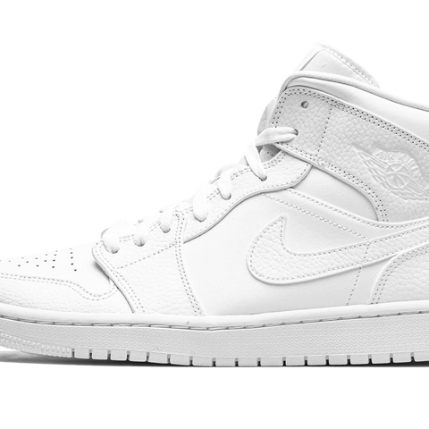 JORDAN Air Jordan 1 Mid Triple White Stadium Goods