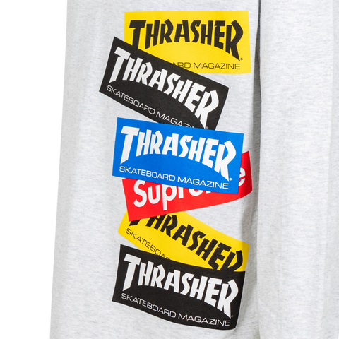 Supreme x Thrasher Multi offers Logo L/S Tee