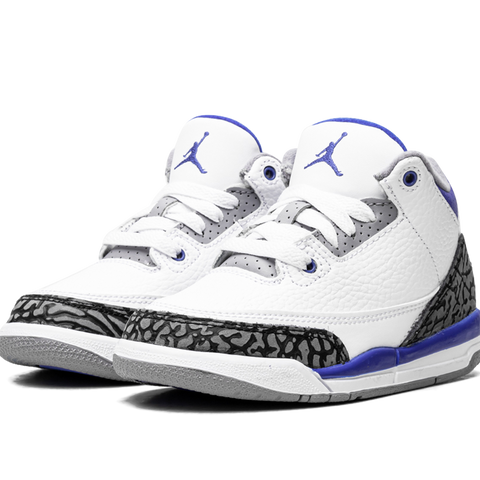 Air Jordan 3 newest Retro (PS) Racer Blue 2021 Youths Size 2Y