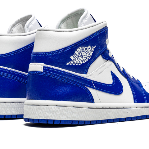 Nike Air Jordan 1 Mid Kentucky outlet Blue White BQ6472-104 Womens Size 9.5