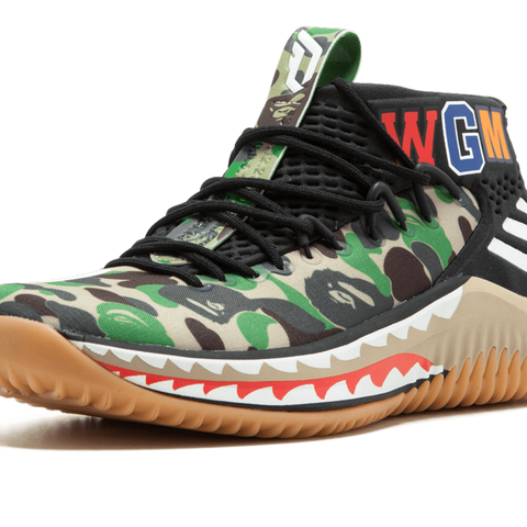 Bape adidas dame 4 best sale