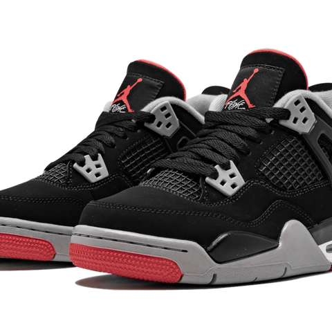 Jordan retro 4 bred kids deals