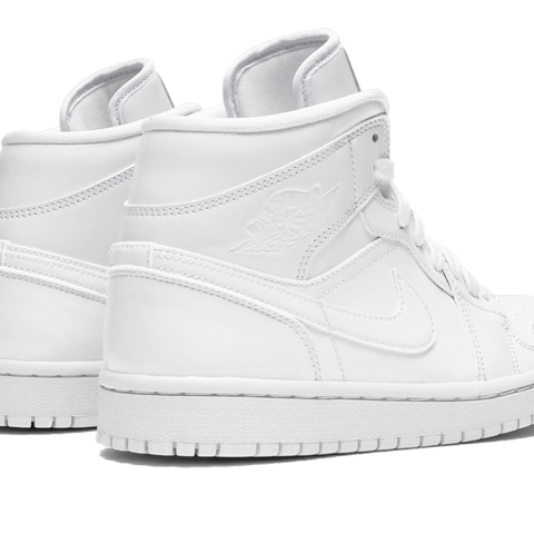 Air jordan 1 white patent leather online