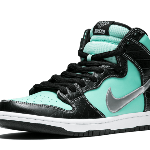 Nike Sb Dunk High Prm Diamond Supply Co. Tiffany 653599 400 Stadium Goods