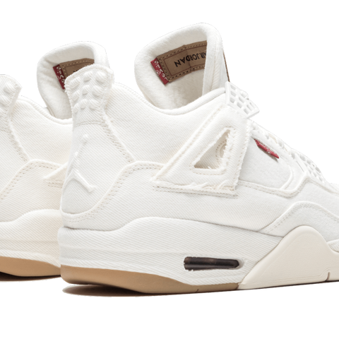 Air jordan 4 x levi's white online