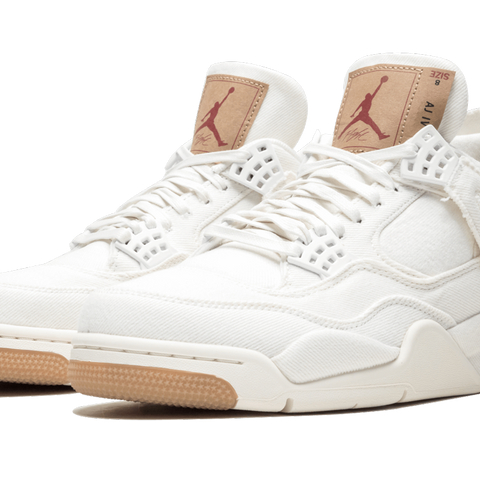 Air Jordan 4 Retro Levis Nrg White Denim AO2571 100 Stadium Goods