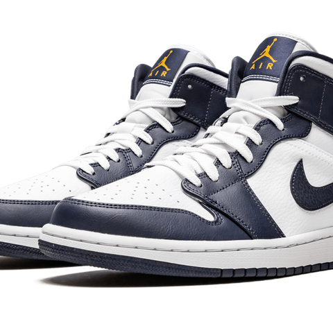 Air jordan 1 mid white obsidian online