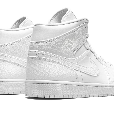 JORDAN Air Jordan 1 Mid Triple White Stadium Goods