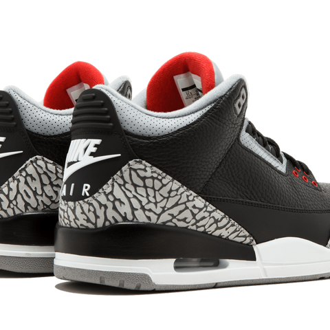 JORDAN Air Jordan 3 Retro OG Black Cement Stadium Goods