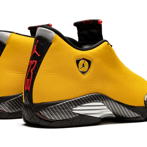 Jordan 14 ferrari black and yellow on sale