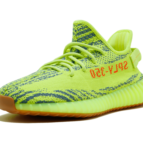 Yeezy Adidas Boost 350 V2 in Semi Frozen online Yellow/Raw Steel/Red