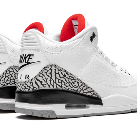 Jordan 3 88 white cement best sale