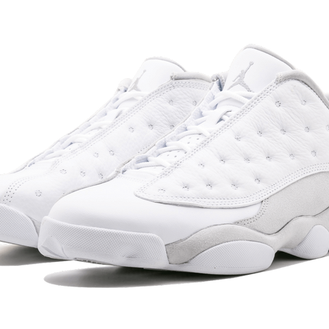 Jordan 13 low pure platinum hotsell