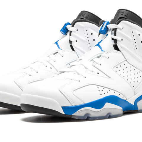 Air Jordan 6 Retro Sport Blue 384664 107 Stadium Goods