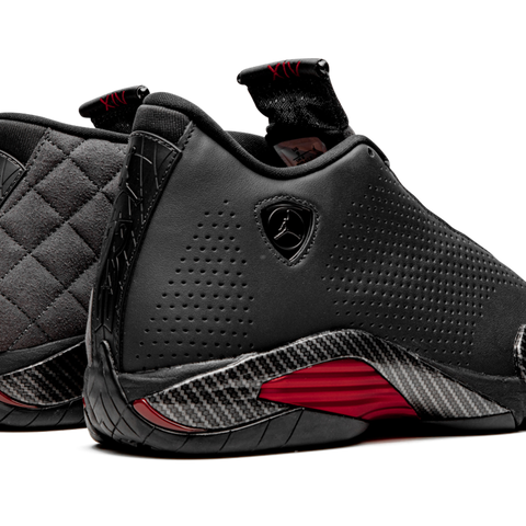 Jordan 14 black and red on sale