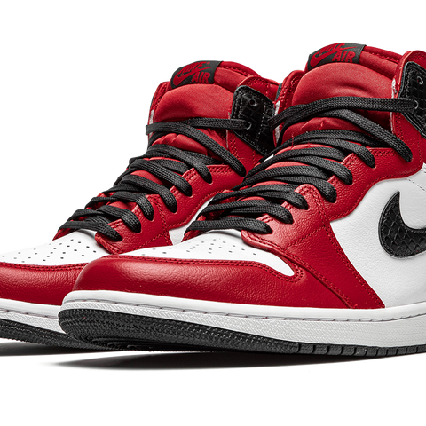 Jordan red satin online