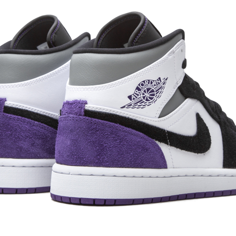 Air jordan 1 mid se purple online