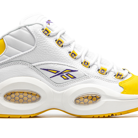 Shops Reebok Question Mid Yellow Toe