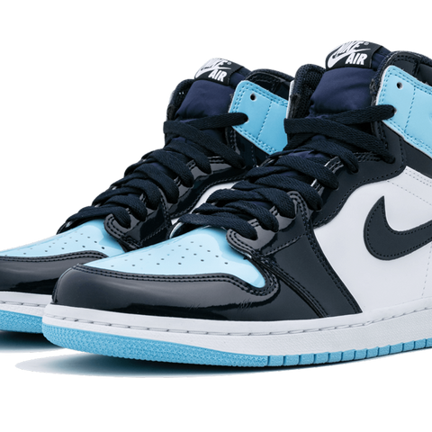 Jordan 1 ice blue patent leather online