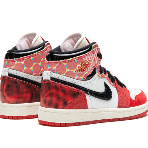 Air jordan 1 spiderman kids online