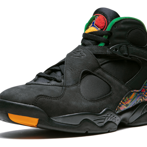 Jordan 8 air raid on feet on sale