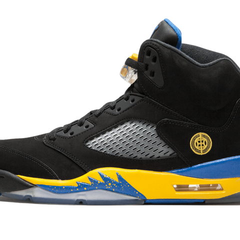 Jordan 5 black and yellow online