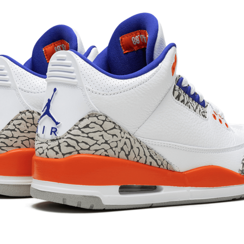 Jordan 3 knicks best sale