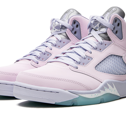 Jordan 5 grey and pink online