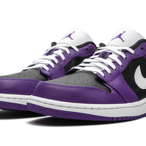 Jordan 1 Low selling ‘Court Purple White’ Size 11