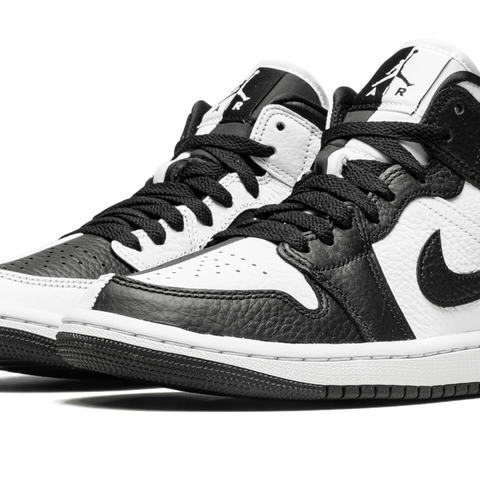 JORDAN AIR JORDAN 1 MID SPLIT SE WMNS Homage Black White Stadium Goods