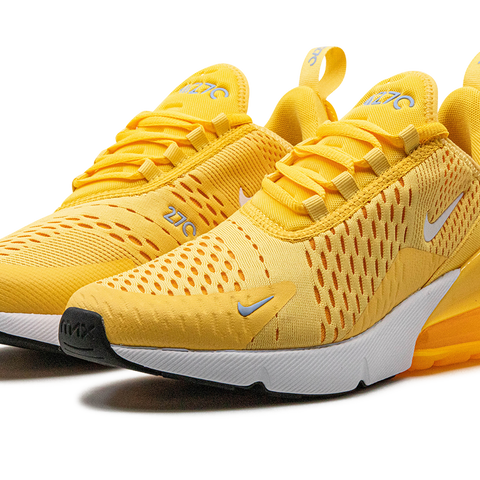 270 nike air max yellow hotsell