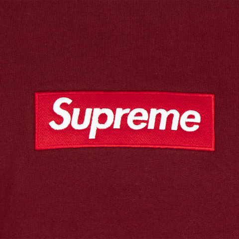 Supreme Box Logo Crewneck outlet (FW22) XL Cardinal