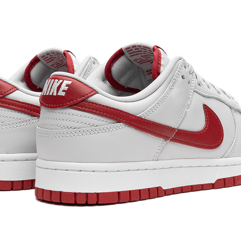 Nike Dunk Low Vast Grey/Varsity 2024 Red-White Size 11