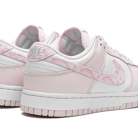 Nike Dunk Low Essential Paisley newest Pink Womens Size 7 FD1449-100 New Pink/White