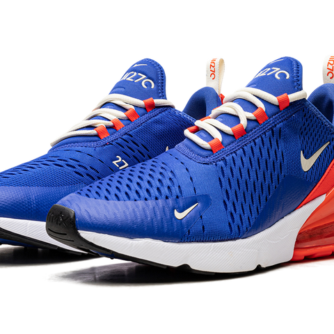 Nike Air Max store 270 Hyper Royal Blue and Bright Crimson Red Men's Size 9