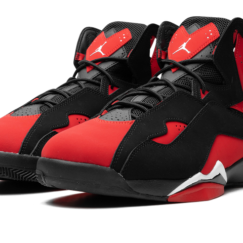 Jordan true flight black and red online