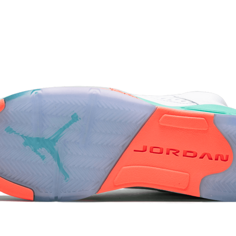 Jordan 5 gs light aqua best sale