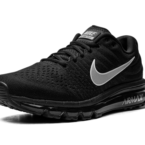 Nike air max 2017 black mens best sale