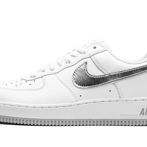 Nike air force shops 1 low mens silver