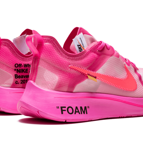 Off white nike zoom pink hotsell