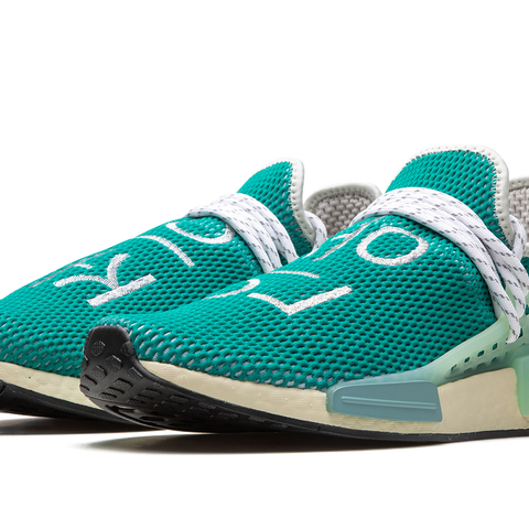 Human race shoes green online