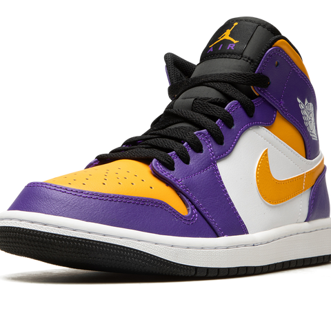 NEW Jordan 1 fashion Mid Lakers Men’s Size 13