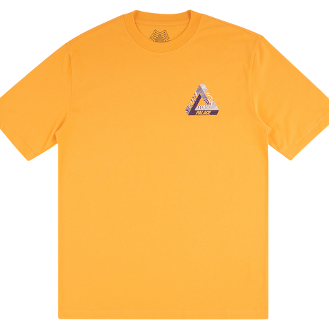 Palace store Tri-to-Help T-Shirt Yellow