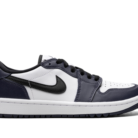 New Nike Jordan 1 Low Golf - White/Black/Midnight Size newest 10.5