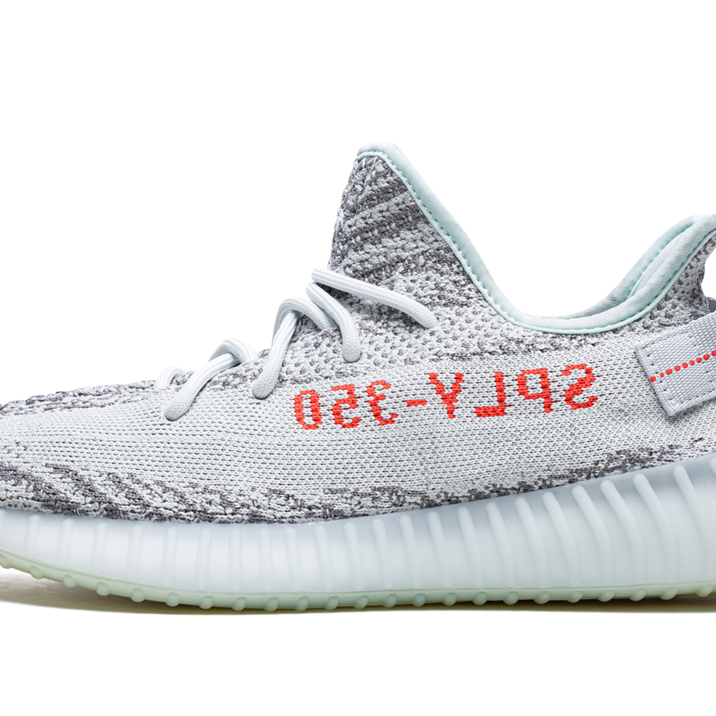 Adidas yeezy boost 350 v2 strisce azzurre on sale