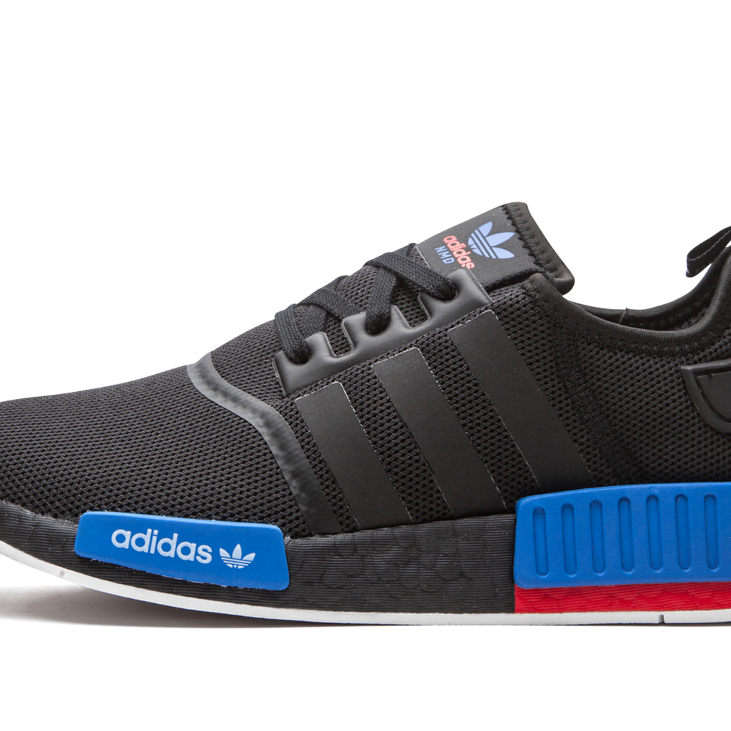 Adidas nmd black blue red online